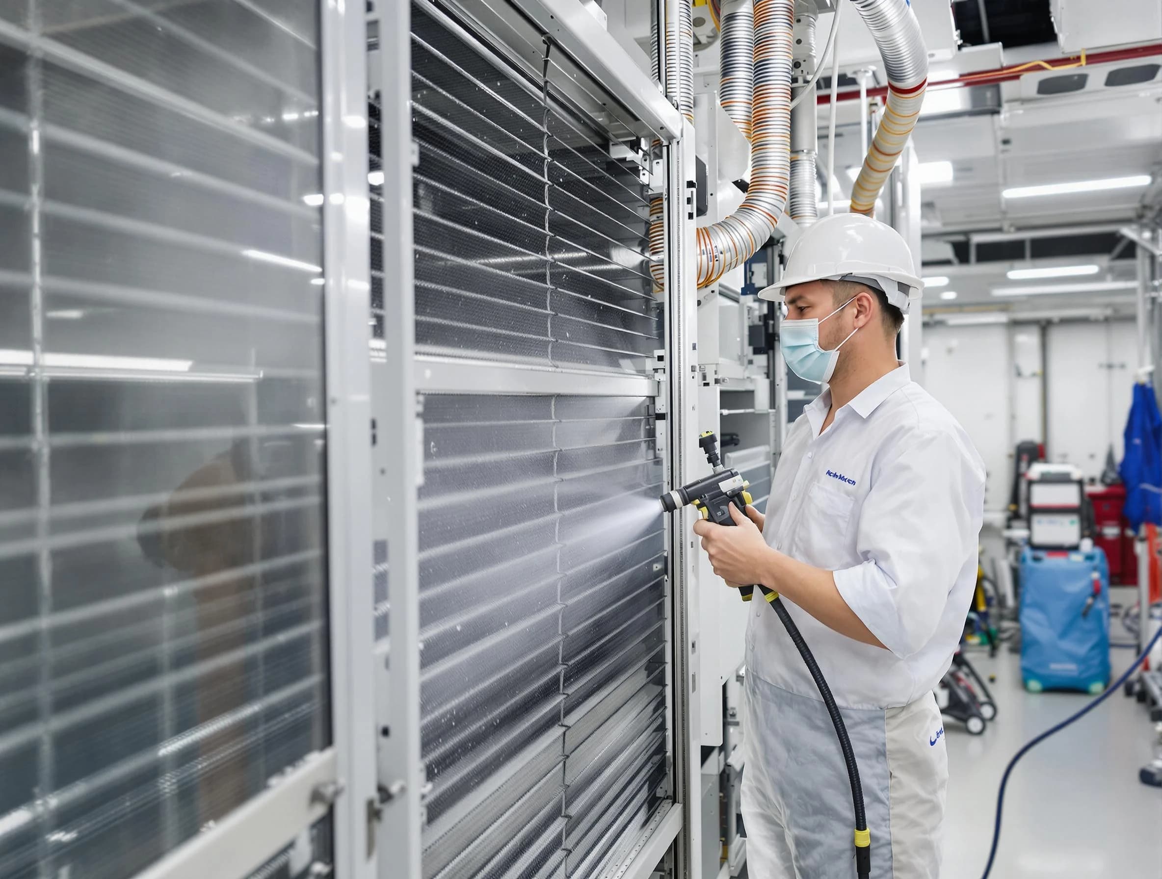 Professional AC coil cleaning by Powder Springs Air Duct Cleaning in Powder Springs