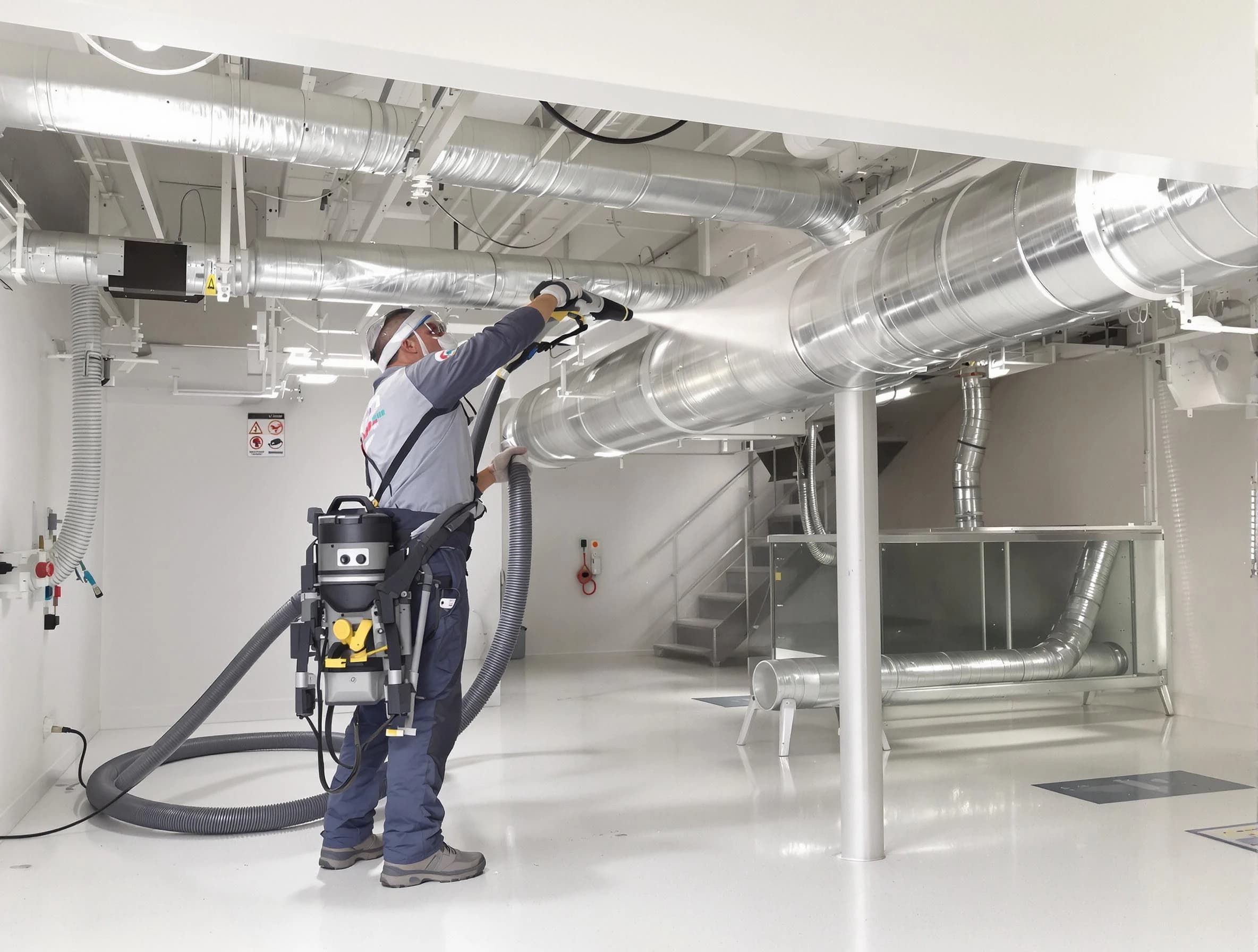 Professional central duct cleaning by Powder Springs Air Duct Cleaning in Powder Springs
