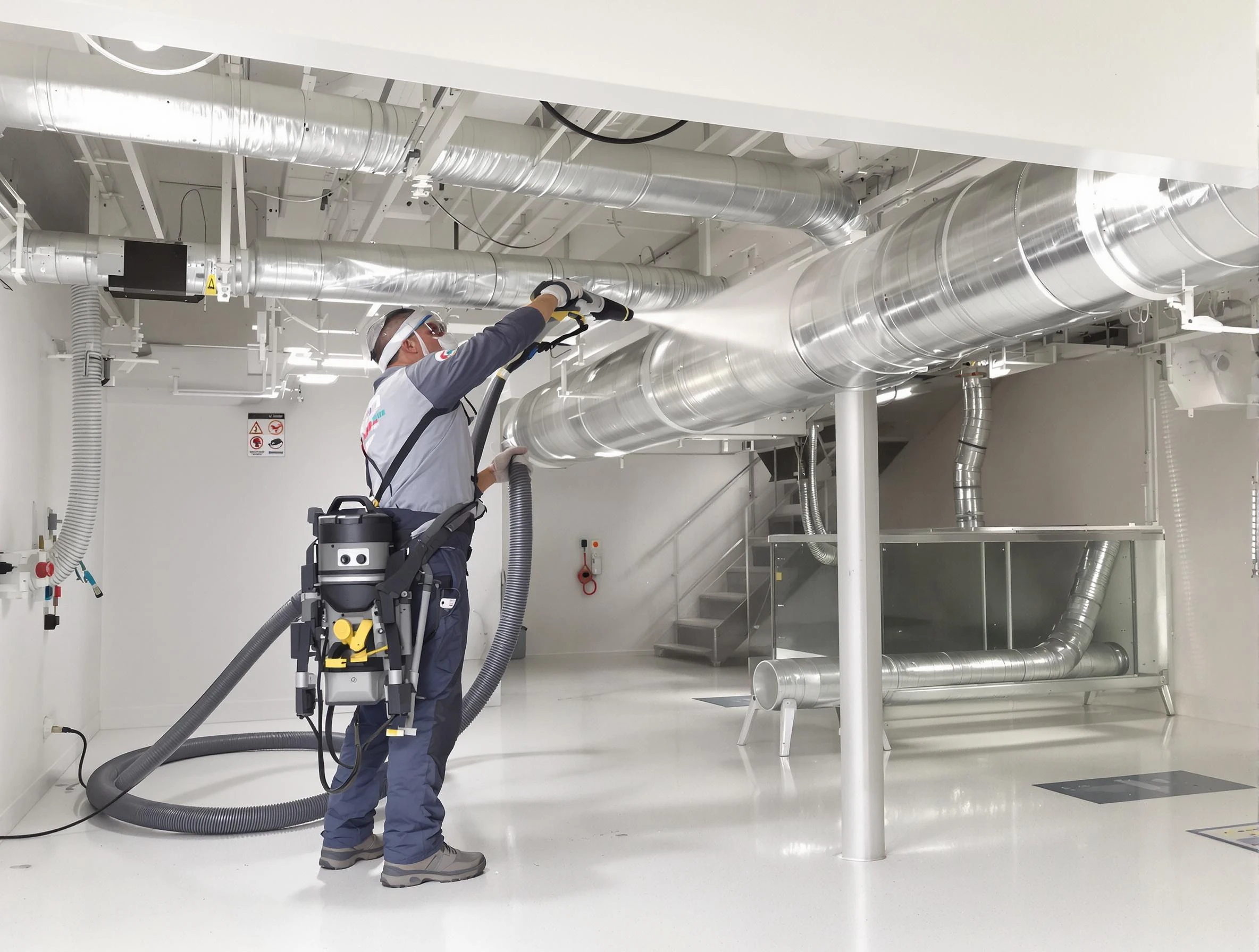 Professional central duct cleaning by Powder Springs Air Duct Cleaning in Powder Springs