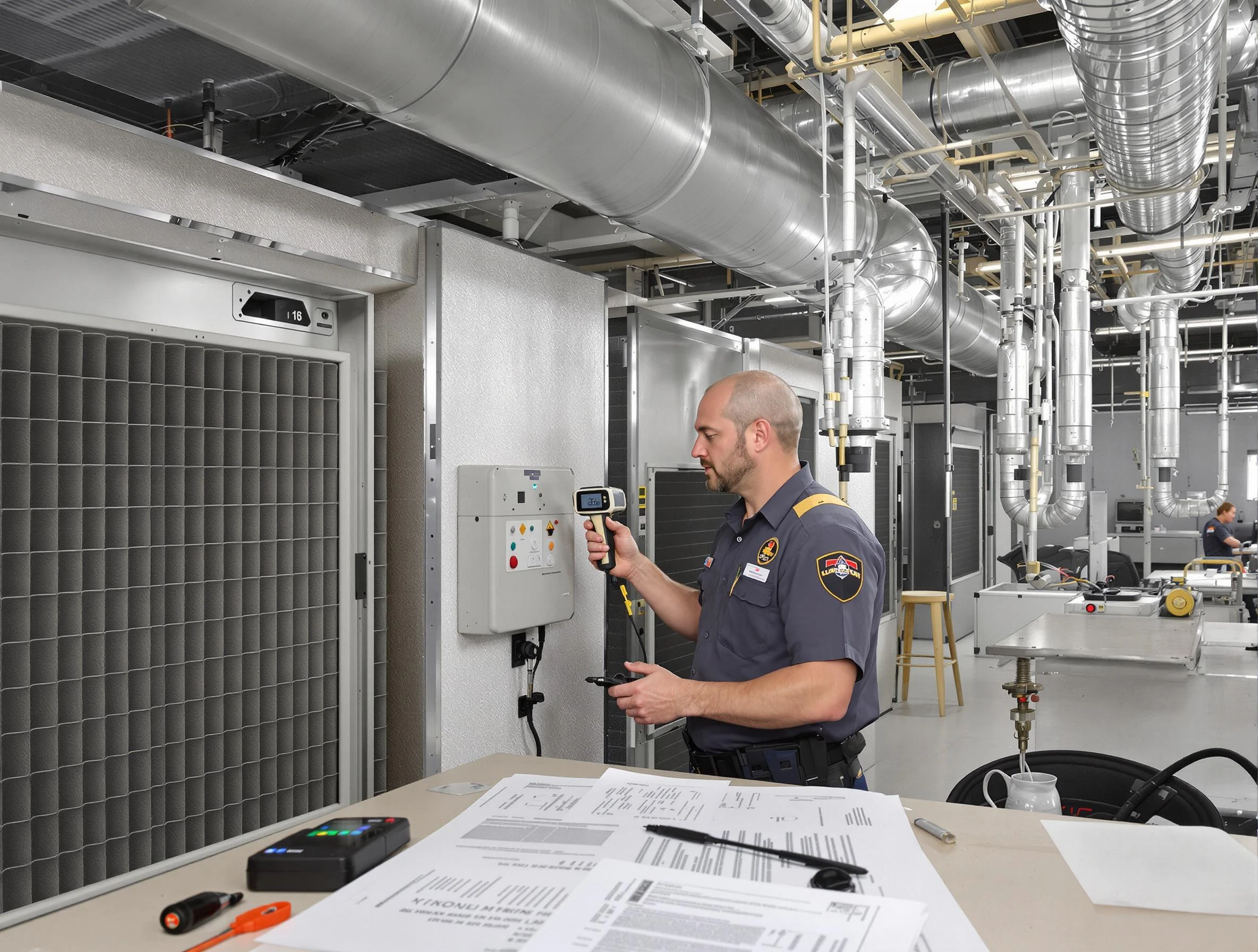 Professional filter system inspection by Powder Springs Air Duct Cleaning in Powder Springs