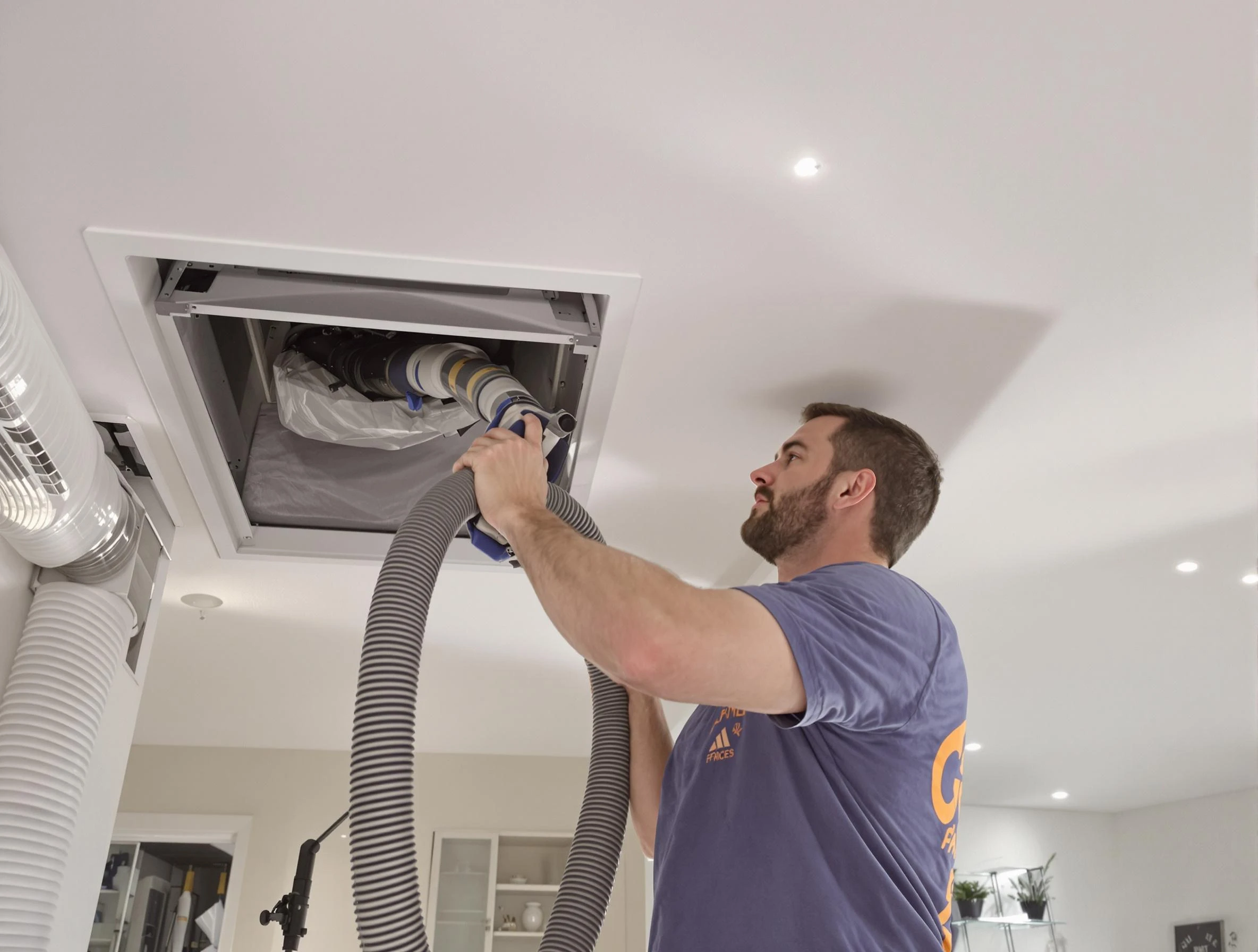 Precision indoor duct cleaning by Powder Springs Air Duct Cleaning in Powder Springs